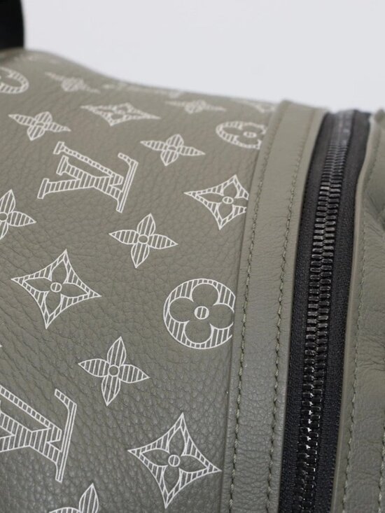 Louis Vuitton Discovery Backpack PM Monogram Shadow Leather M12463 - Gray main image 5